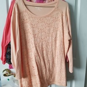 Peach Long Sleeve